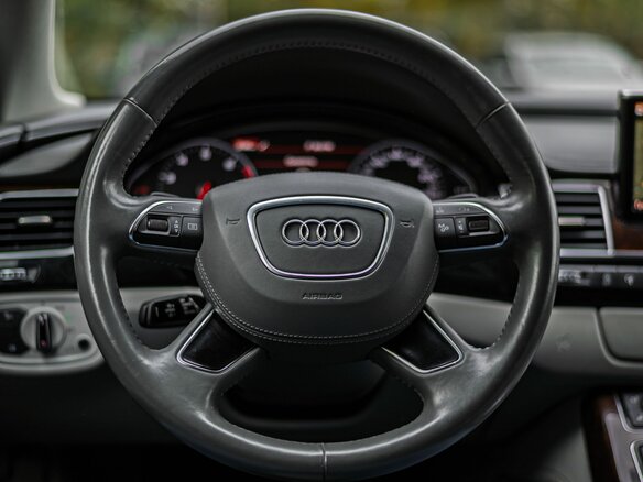 2013 Audi A8 III (D4) Рестайлинг, синий, 2199000 рублей - вид 6