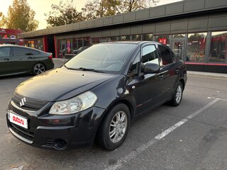 2007 Suzuki SX4 I (Classic), чёрный, 340000 рублей, вид 2