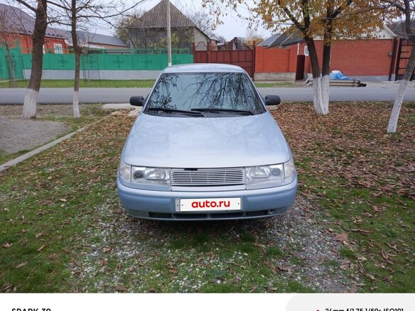 2004 Lada (ВАЗ) 2110, серебристый, 357000 рублей