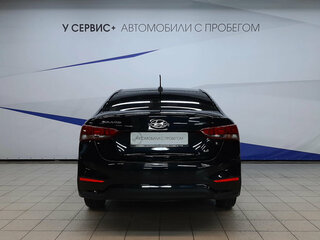 2019 Hyundai Solaris II, чёрный, 1290000 рублей, вид 4