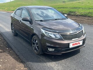 2015 Kia Rio III Рестайлинг, коричневый, 1200000 рублей, вид 4