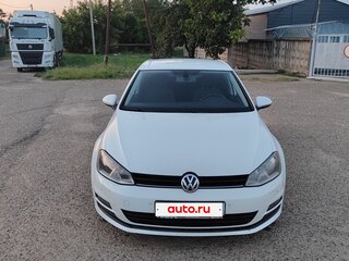 2014 Volkswagen Golf VII, белый, 1250000 рублей, вид 1