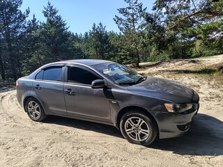 2008 Mitsubishi Lancer X, серый, 490000 рублей, вид 4