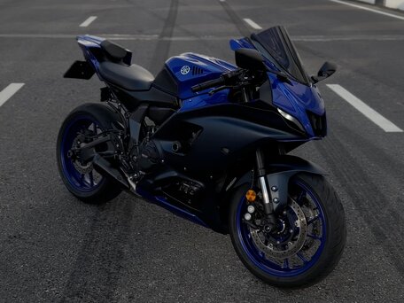 2023 Yamaha YZF-R7, синий, 980000 рублей, вид 5