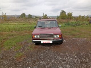 2003 Lada (ВАЗ) 2107, пурпурный, 70000 рублей, вид 1