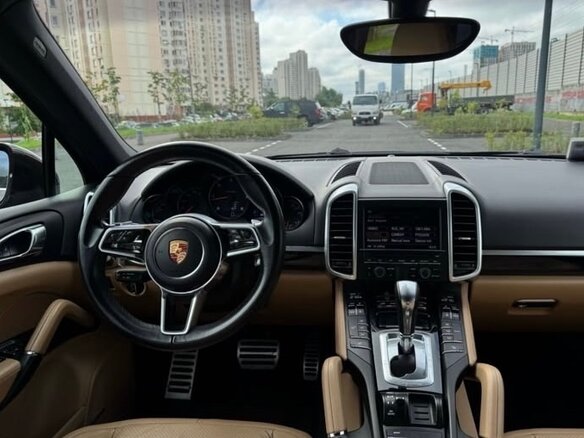 2015 Porsche Cayenne Diesel II Рестайлинг (958), чёрный, 4900000 рублей - вид 6