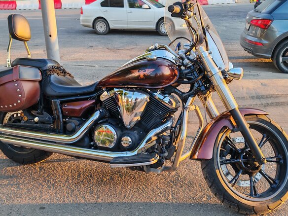2011 Yamaha XVS950, коричневый, 599000 рублей - вид 10