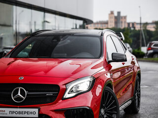 2018 Mercedes-Benz GLA AMG 45 AMG I (X156) Рестайлинг, красный, 2995619 рублей, вид 2