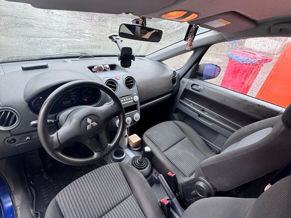 2008 Mitsubishi Colt CZ3 VI (Z20/Z30), синий, 418000 рублей - вид 6