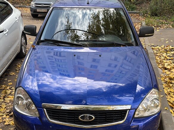 2010 Lada (ВАЗ) Priora I, синий, 285000 рублей