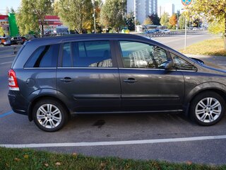 2011 Opel Zafira B Рестайлинг, серый, 750000 рублей, вид 5