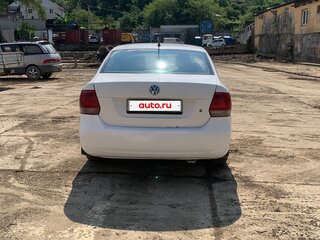 2013 Volkswagen Polo V, белый, 470000 рублей, вид 3