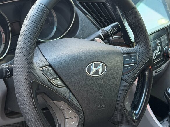 2011 Hyundai Sonata VI (YF), синий, 1110000 рублей - вид 11