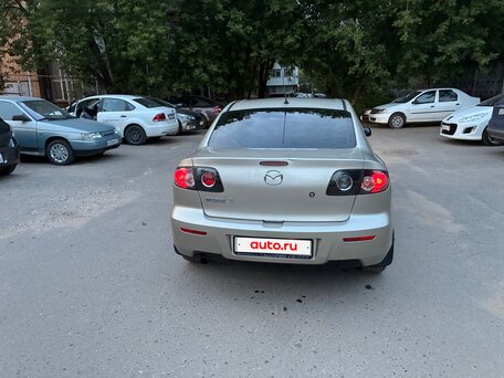 2008 Mazda 3 I (BK) Рестайлинг, серый, 790000 рублей, вид 4