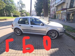 2002 Volkswagen Golf IV, серебристый, 500000 рублей, вид 1