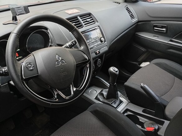 2018 Mitsubishi ASX I Рестайлинг 2, красный, 1620000 рублей - вид 7