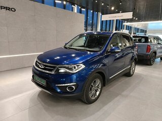 2017 Chery Tiggo 5 I Рестайлинг, синий, 1099000 рублей, вид 3