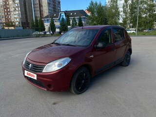 2011 Renault Sandero I, красный, 265000 рублей, вид 1