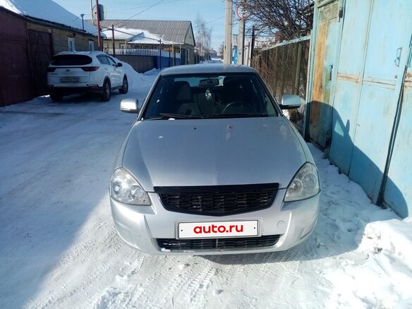 2008 Lada (ВАЗ) Priora I, серебристый, 170000 рублей