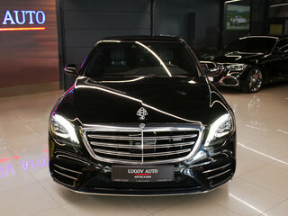 2018 Mercedes-Benz S-Класс 450 Long VI (W222, C217) Рестайлинг, чёрный, 5480000 рублей, вид 4