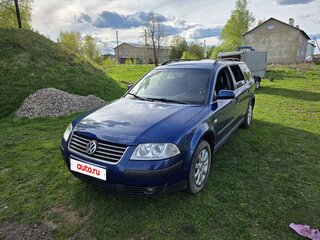 2001 Volkswagen Passat B5 Рестайлинг, синий, 510000 рублей, вид 1
