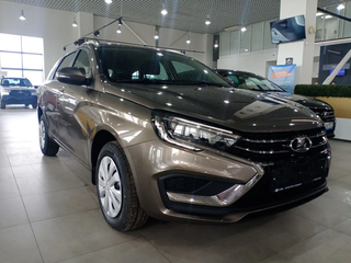 2026 Lada (ВАЗ) Vesta SW I Рестайлинг (NG), коричневый, 1885000 рублей, вид 4