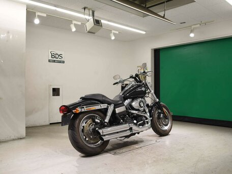 2008 Harley-Davidson Fat Bob, чёрный, 877000 рублей, вид 5