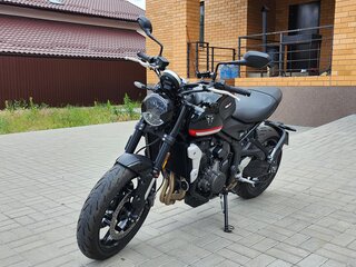 2021 Triumph Trident 660, чёрный, 790000 рублей, вид 2