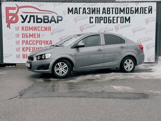 2012 Chevrolet Aveo II, серый, 725000 рублей, вид 3
