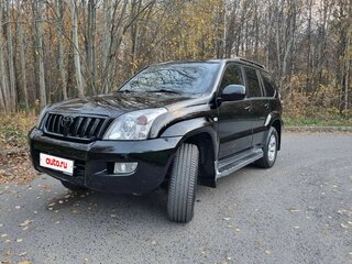 2008 Toyota Land Cruiser Prado 5-speed 120 Series Рестайлинг, чёрный, 2850000 рублей, вид 4