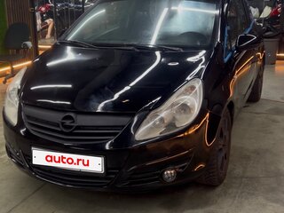 2008 Opel Corsa D, чёрный, 330000 рублей, вид 4