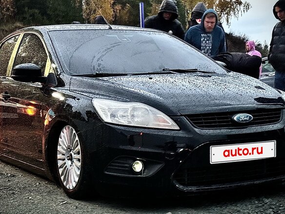 2008 Ford Focus II, чёрный - вид 6