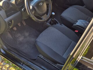 2013 Lada (ВАЗ) Granta I, чёрный, 180000 рублей, вид 4
