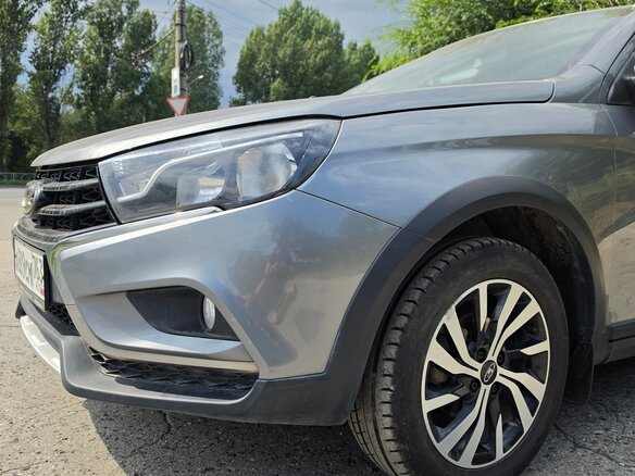 2019 Lada (ВАЗ) Vesta SW Cross I, серый, 1020000 рублей - вид 12
