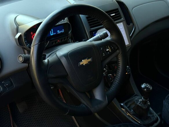 2012 Chevrolet Aveo II, красный, 485000 рублей - вид 17