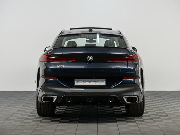 2025 BMW X6 40i III (G06) Рестайлинг, синий, 14590000 рублей - вид 5