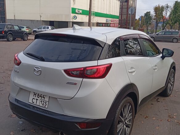 2016 Mazda CX-3 I, серый, 1350000 рублей - вид 4