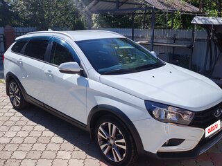 2019 Lada (ВАЗ) Vesta SW Cross I, белый, 1300000 рублей, вид 1