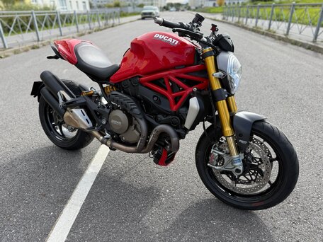 2015 Ducati Monster 1200, красный, 825000 рублей, вид 5