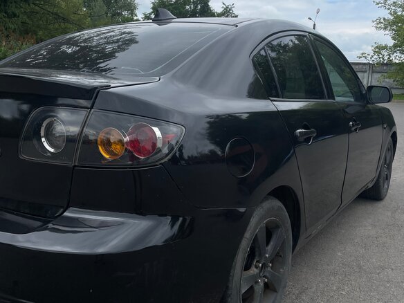 2004 Mazda 3 I (BK), чёрный, 470000 рублей - вид 5