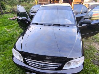 2007 Kia Spectra I Рестайлинг 2, чёрный, 500000 рублей, вид 1
