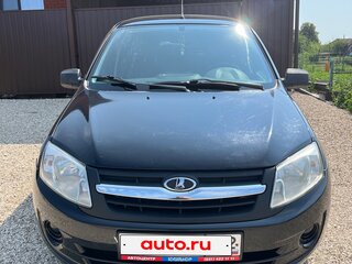 2013 Lada (ВАЗ) Granta I, синий, 390000 рублей, вид 1