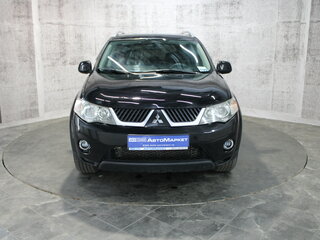2008 Mitsubishi Outlander II, чёрный, 796000 рублей, вид 2