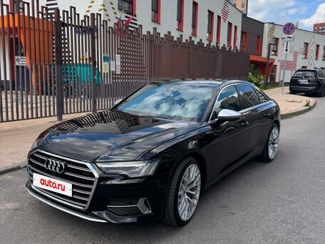 2019 Audi A6 45 TDI V (C8), чёрный, 4250000 рублей, вид 4
