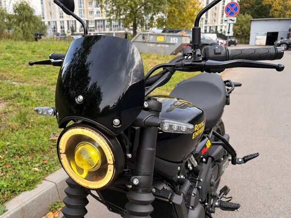 2025 Royal Enfield Guerrilla 450, чёрный, 450000 рублей - вид 5