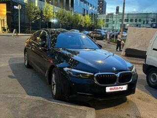 2021 BMW 5 серии 520d xDrive VII (G30/G31/G38) Рестайлинг, чёрный, 3900000 рублей, вид 5