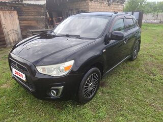 2013 Mitsubishi ASX I Рестайлинг, чёрный, 850000 рублей, вид 2