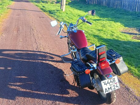 1990 Suzuki Intruder VS 750, красный, 280000 рублей, вид 4