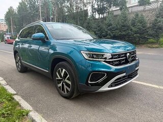 2023 Volkswagen Tayron I Рестайлинг, синий, 2020000 рублей, вид 3