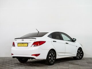 2014 Hyundai Solaris I Рестайлинг, белый, 789000 рублей, вид 4